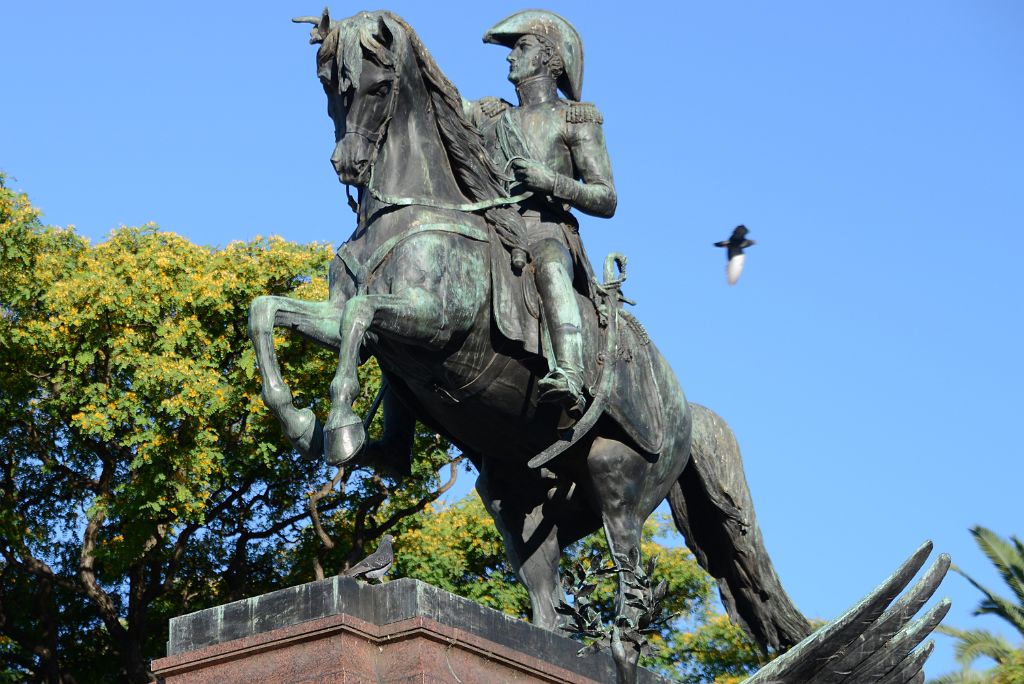 06 Monumento del Libertador Jose de San Martin Close Up Retiro Buenos Aires